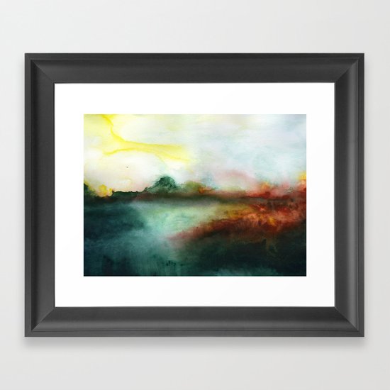 Mourning Morning Framed Art Print
