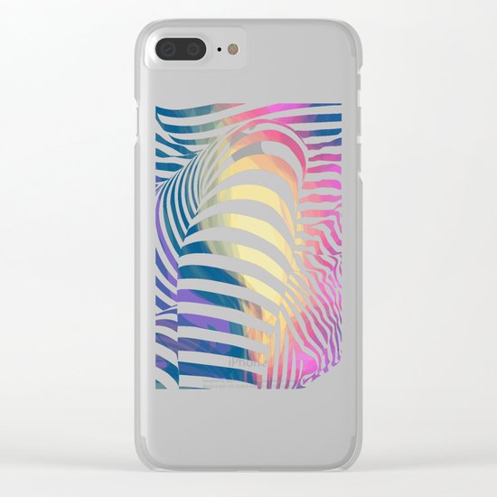 Shapes Of Things Clear iPhone Case