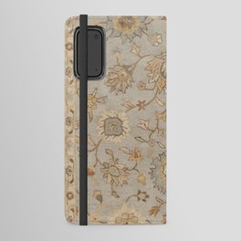 Antique Persian Floral Medallion Vector Painting Android Wallet Case