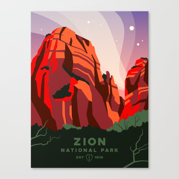 Zion National Park Canvas Print