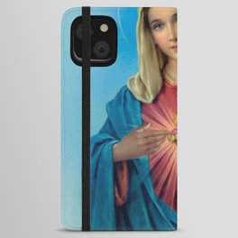 Immaculate Heart Of Mary iPhone Wallet Case