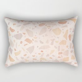 Pastel terrazzo marble Rectangular Pillow