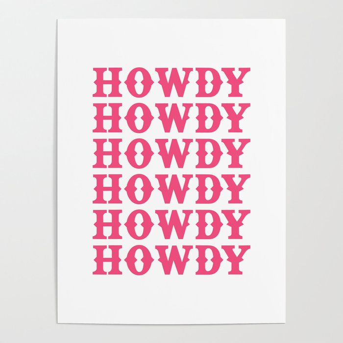 HOWDY HOWDY HOWDY Poster