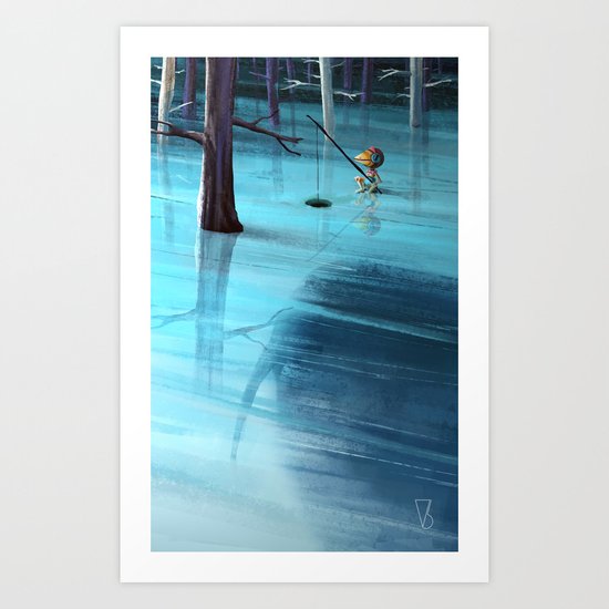 Winter is coming Art Print