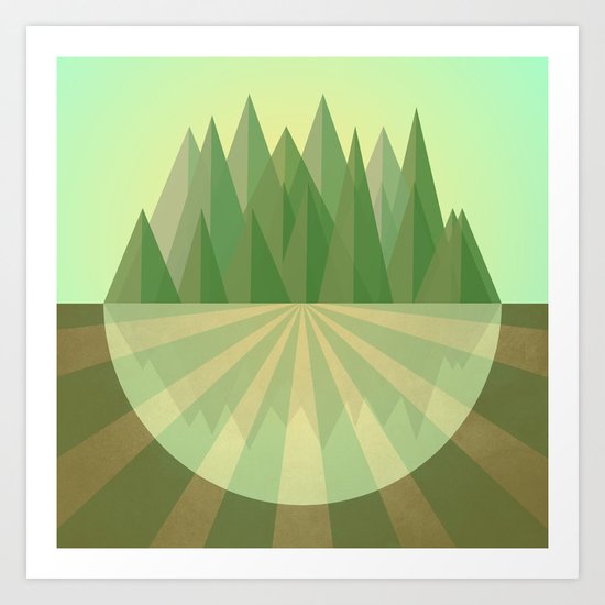 Reach your goals Art Print