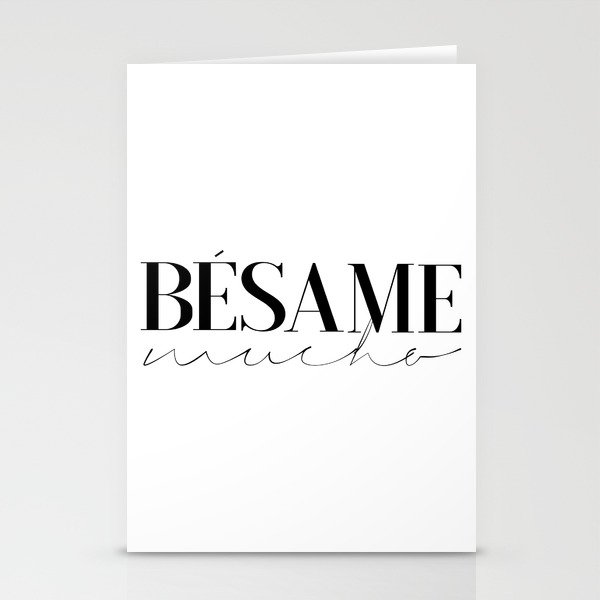 Download Besame Mucho Sign Love Quote Love Art Wedding Quote Girls Room Decor Girly Svg Lovely Words Modern Stationery Cards By Aleksmorin Society6