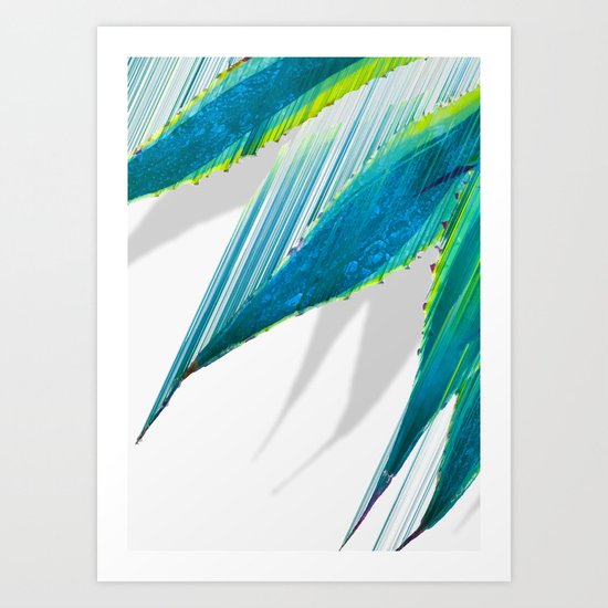 The soaring flight of the agave Art Print