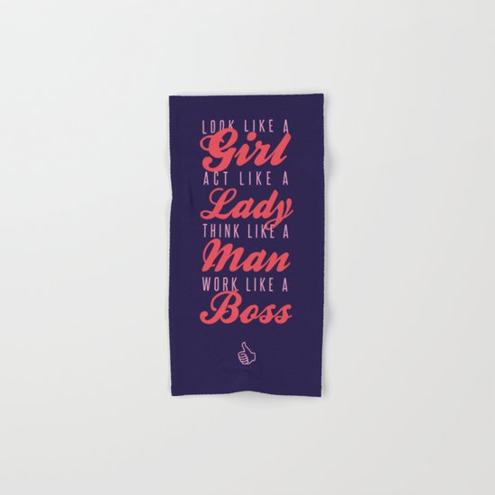 NEW BOSS Hand & Bath Towel