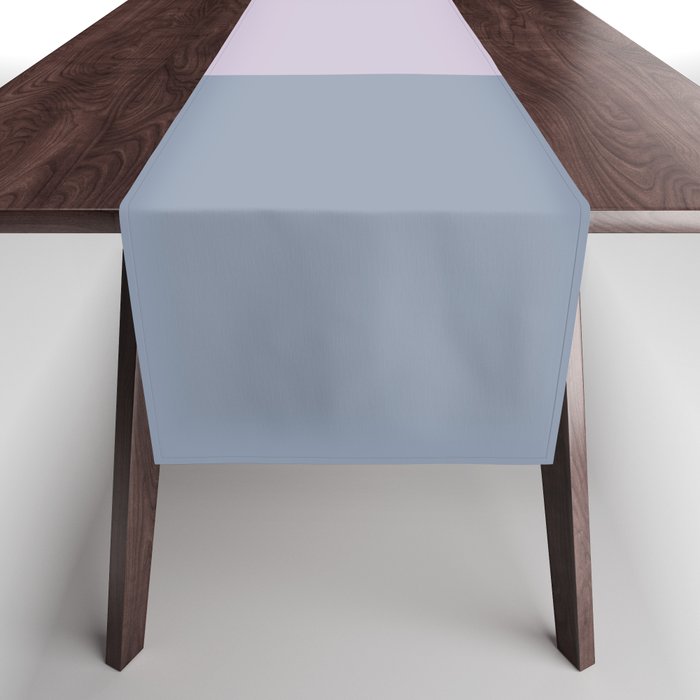  Vertical lines: Pastel Rose colors pattern palette Table Runner