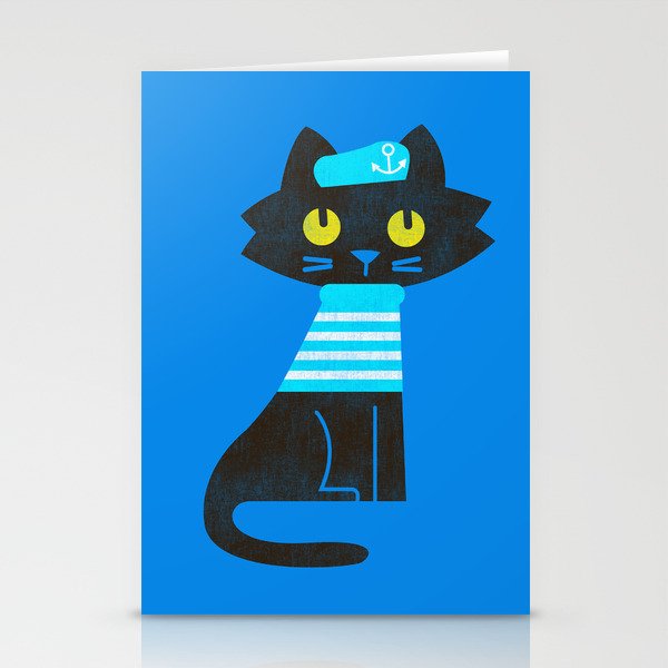 Fitz - Sailor cat Stationery Cards