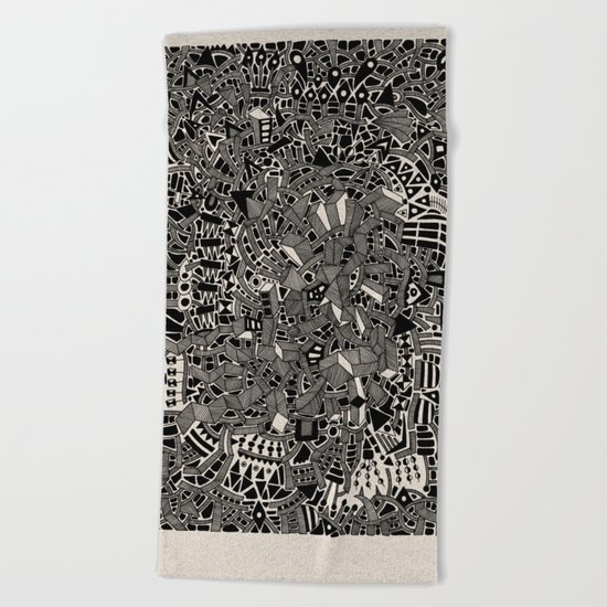 - blackout - Beach Towel