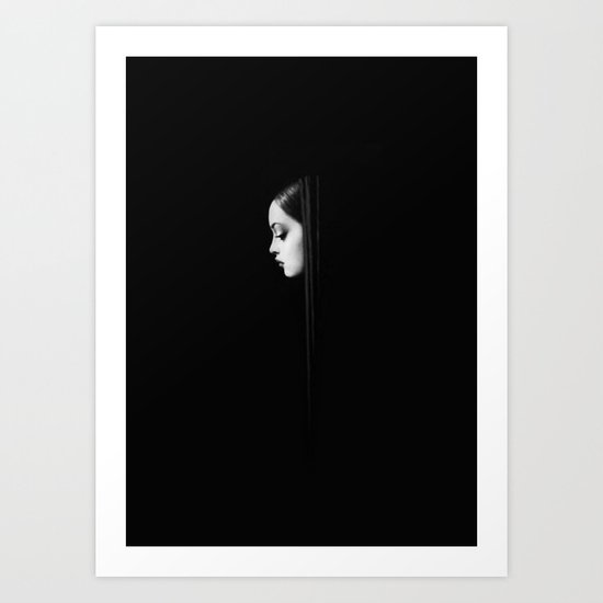 Back in Black Art Print