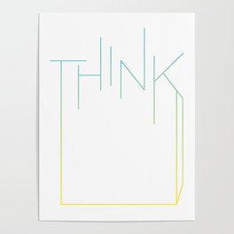Think Outside the Box Poster