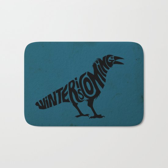 The three-eyed crow Bath Mat