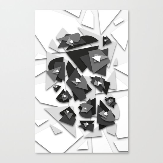 Effecting Geometry Canvas Print