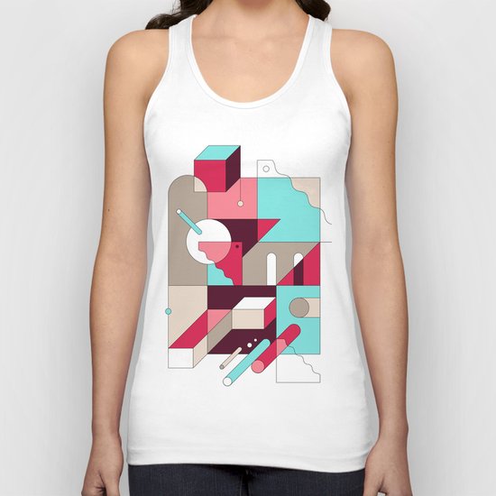Abstraction I Unisex Tank Top
