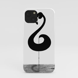 Musical Flamingo iPhone Case