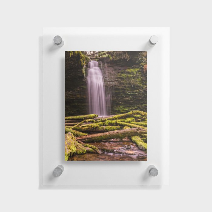 Dreamy Waterfall Floating Acrylic Print
