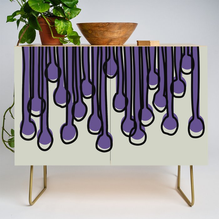 Running to you Ultra Violet Credenza