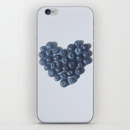 Blueberry Love iPhone Skin