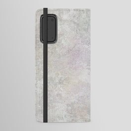 Abstract beige grey marble wall Android Wallet Case