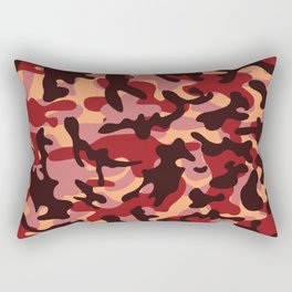 CAMOUFLAGE PATTERN MILITARY LOOK ABSTRACT CAMOUFLAGE MID NIGHT CAMO GIRAFFE PRINT LEOPARD PATTERN CAMOUFLAGE TEXTURED Rectangular Pillow