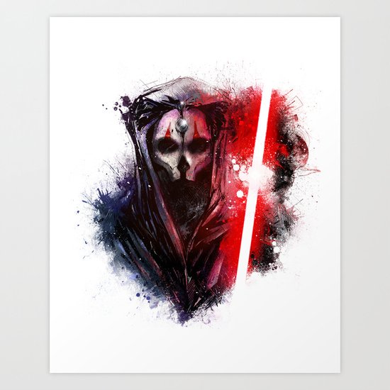 Darth Nihilus Art Print