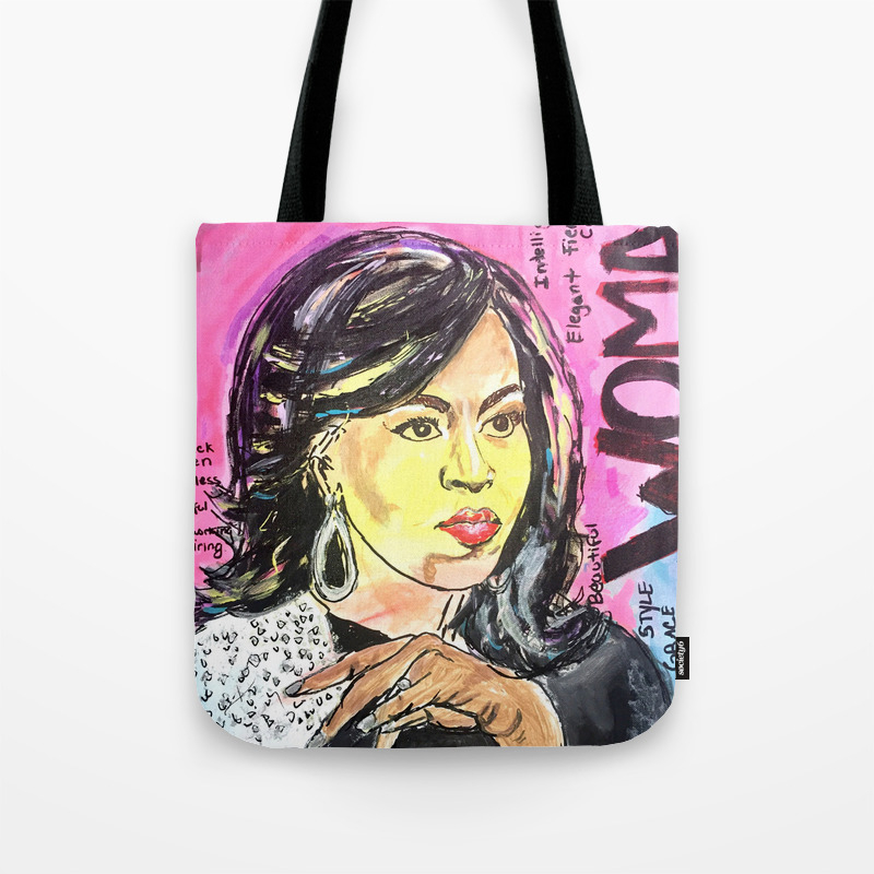 michelle obama tote bag