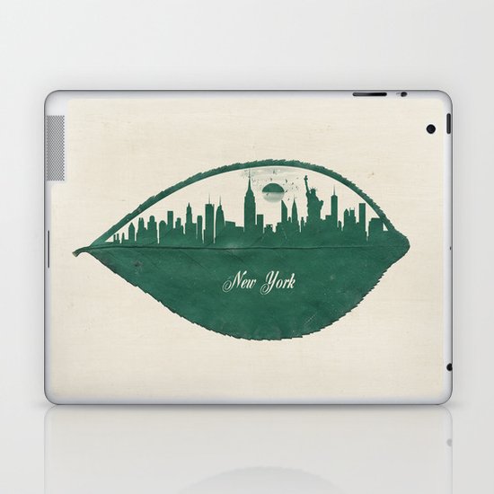 New York Skyline at Sunrise Laptop & iPad Skin