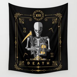 Death XIII Tarot Card Wall Tapestry