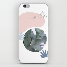 FERN Collage Blue iPhone Skin