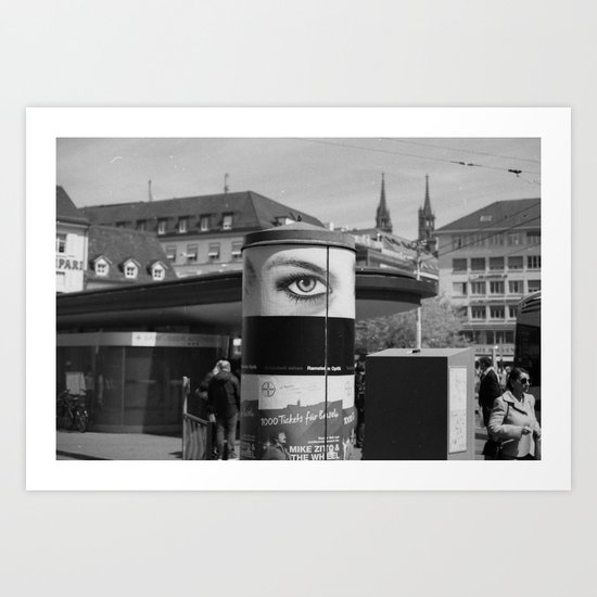 EYE OF THE CITY Art Print