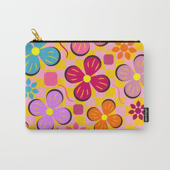 Floral joy in June Carry-All Pouch