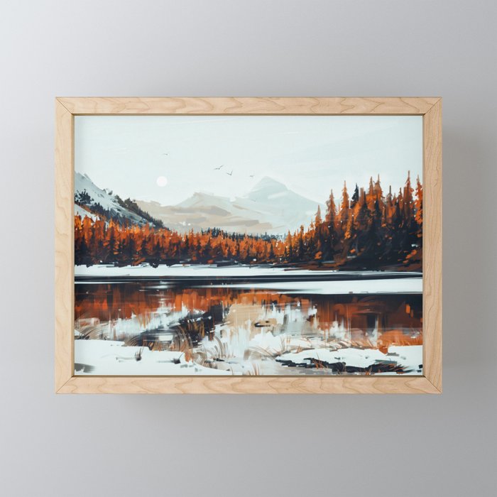Serenity Framed Mini Art Print