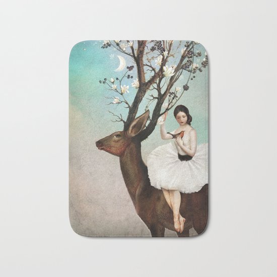 The Wandering Forest Bath Mat