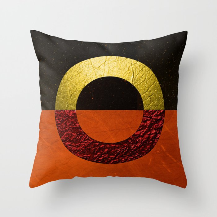 Abstract #112 Throw Pillow