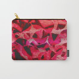 red bold foliage Carry-All Pouch