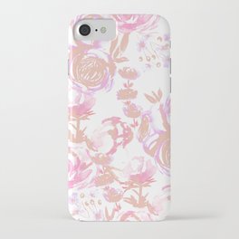 Summer Breeze Pink Pastel iPhone Case