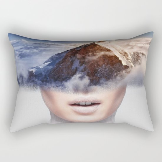 Mountain Dream Rectangular Pillow