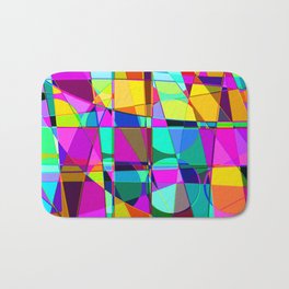 a taste of color Bath Mat | Graphic Design, Painting, Digital, Abstract 