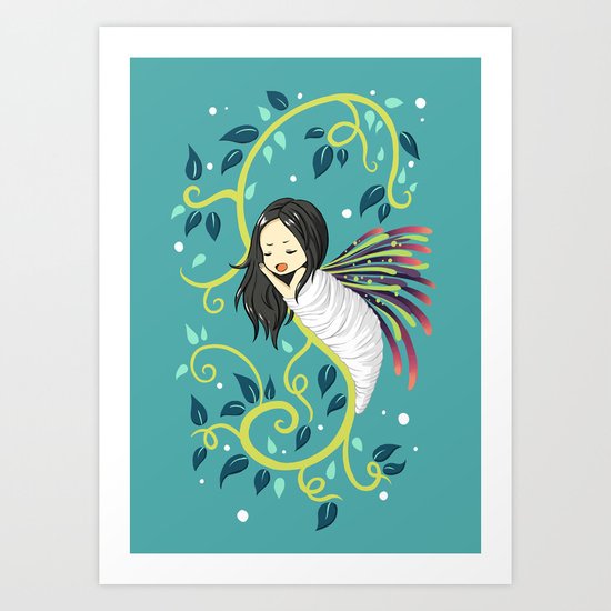 Cocoon Art Print