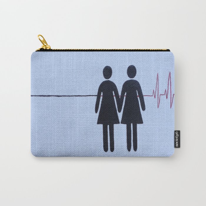 Love Who You Love - Hers Carry-All Pouch