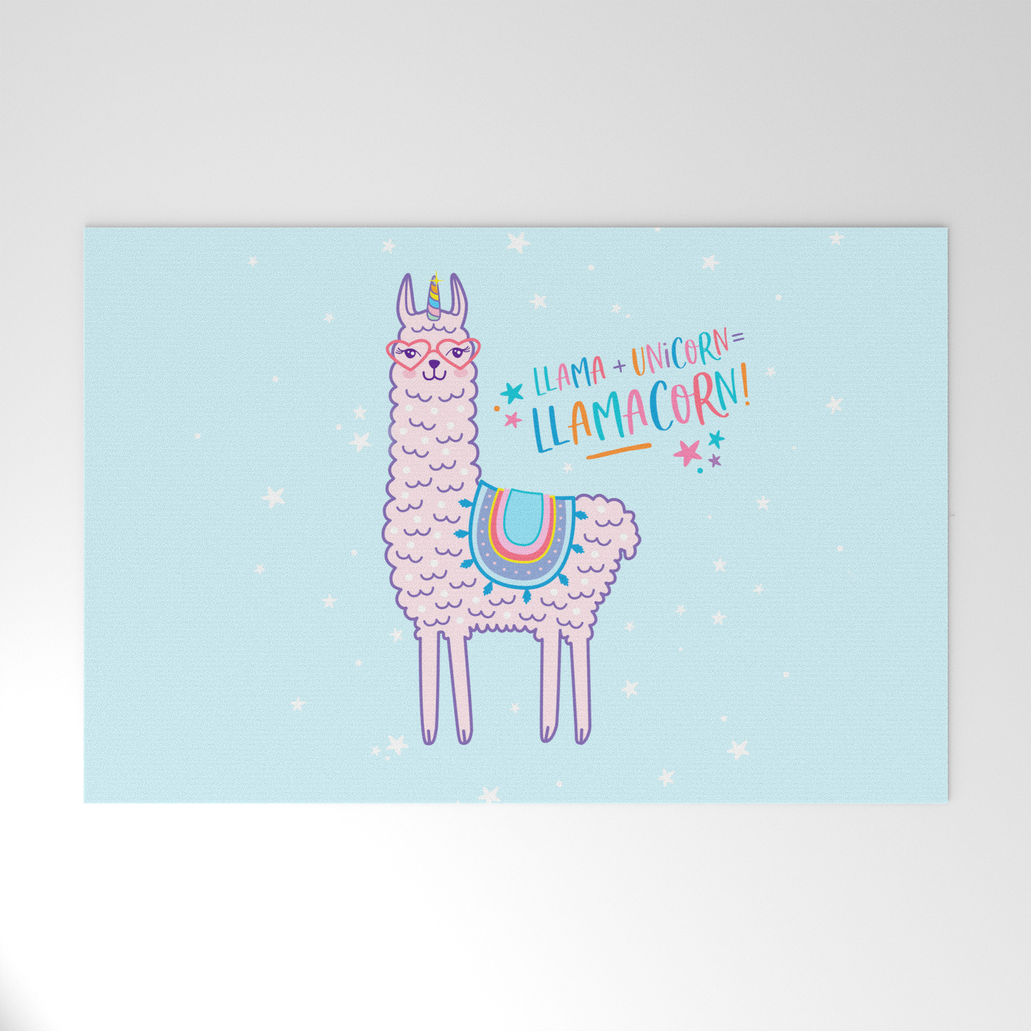 Llama Unicorn Llamacorn Pink Lama Alpaca Funny Cute Gift Welcome