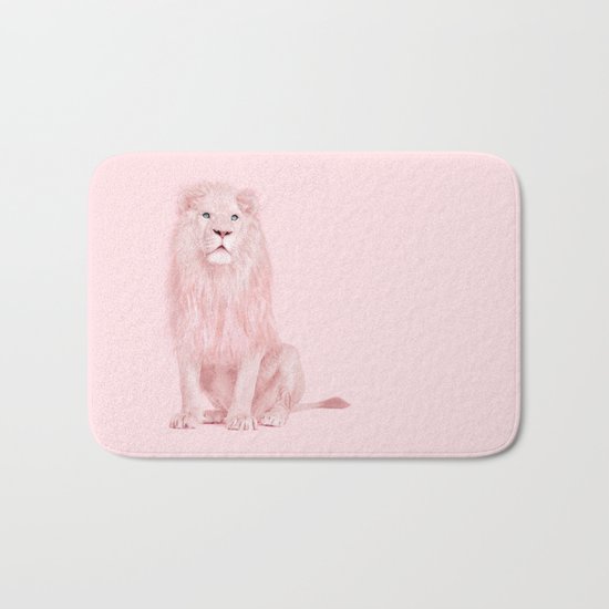 ALBINO LION Bath Mat