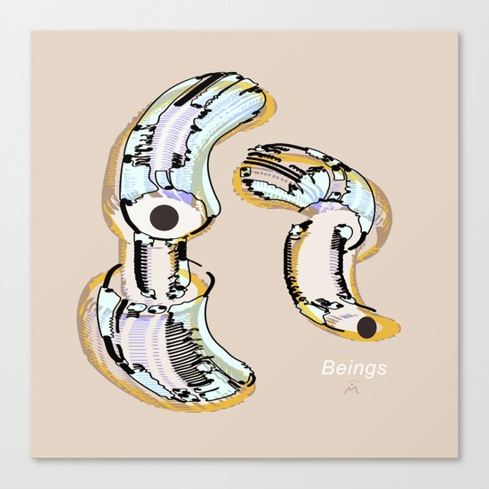 Beings in the Nano-World / 24-08-16 Canvas Print