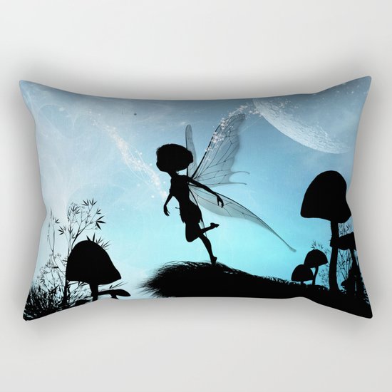 Fairy silhouette Rectangular Pillow