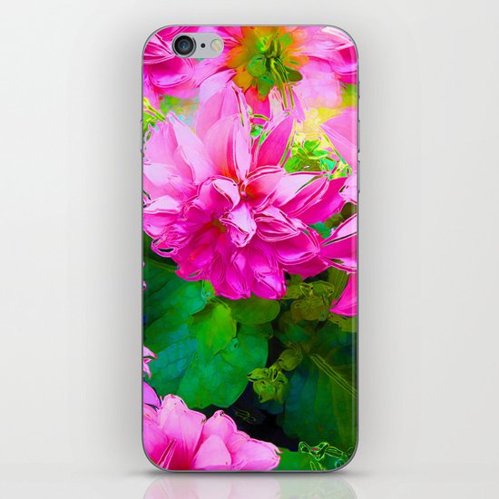 Hot Dahlia's iPhone & iPod Skin
