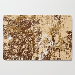 Brown Tan and Cream Grunge Background. Cutting Board