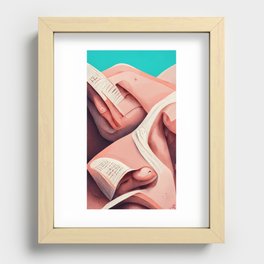 Abstract Gradient Imagination Bestseller III Recessed Framed Print