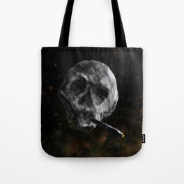 Skull Asteroid with Astro Blunt , Infinite Plane Society Tote Bag